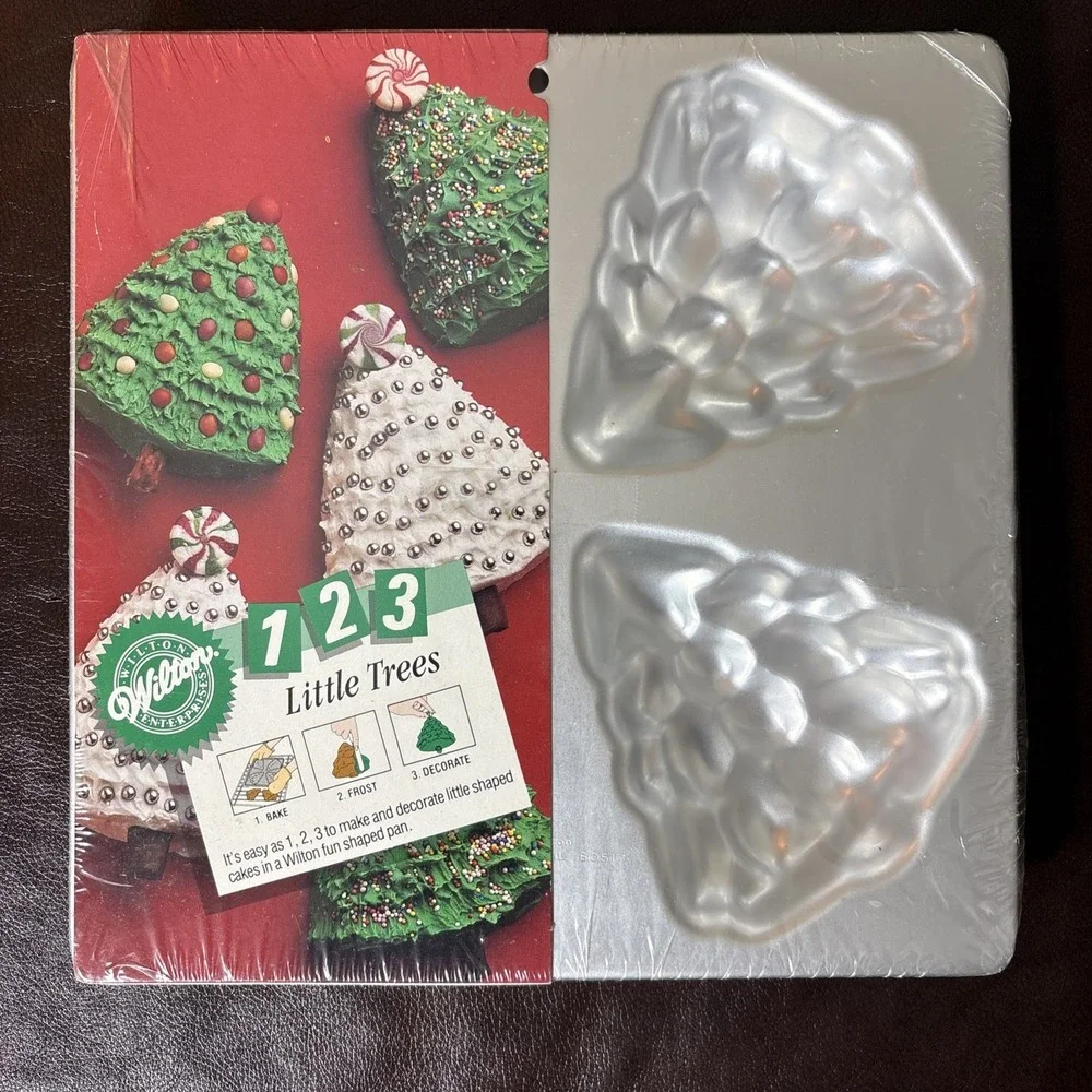 Wilton Little Trees Cake Pan No. 2105-9496 New Vintage 4
